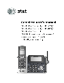 AT&T Cordless Telephone CL83201 owners manual user guide