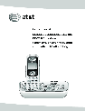 AT&T Cordless Telephone SL82208 owners manual user guide