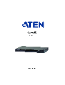 ATEN Technology Switch KN1108v owners manual user guide