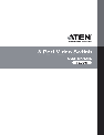 ATEN Technology Switch VS0801 owners manual user guide
