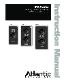 Atlantic Technology Speaker IWCB-52 owners manual user guide