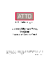 ATTO Technology Network Card VT-Class owners manual user guide