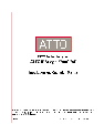 ATTO Technology Switch 2700C owners manual user guide