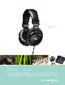 Audio-Technica Headphones ATH-M35 owners manual user guide