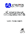 Audiovox Satellite Radio SRSIR-001 owners manual user guide