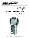 Bacharach Carbon Monoxide Alarm 24-9448 owners manual user guide