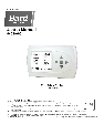 Bard Thermostat 8403-060 owners manual user guide