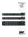 BBE Stereo Equalizer EQA-231 owners manual user guide