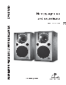 Behringer Speaker CE1000P owners manual user guide