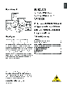 Behringer Speaker VS1220F owners manual user guide