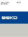 Beko Digital Camera BDK 870 owners manual user guide