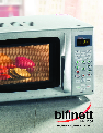 Bifinett Microwave Oven KH 1108 owners manual user guide