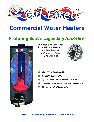 Bock Water heaters Electric Heater Commercial Oil-Fired Water Heaters owners manual user guide