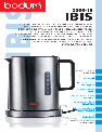 Bodum Hot Beverage Maker 5500-16 owners manual user guide