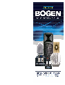 Bogen TV Cables ASTB4 owners manual user guide
