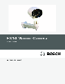Bosch Appliances Security Camera EX14 owners manual user guide