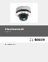 Bosch Appliances Security Camera VDN-0498 owners manual user guide