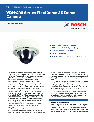 Bosch Appliances Security Camera VDN-498 owners manual user guide