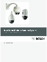 Bosch Appliances Security Camera VG4 owners manual user guide