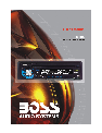 Boss Audio Systems Car Stereo System 610C owners manual user guide