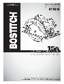 Bostitch Saw BTE300K owners manual user guide