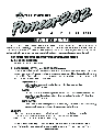 Bounty Hunter Metal Detector 202 owners manual user guide