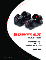 Bowflex Fitness Equipment BD1090 owners manual user guide