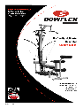 Bowflex Home Gym 51370 owners manual user guide