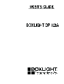BOXLIGHT Projector CP-12tA owners manual user guide