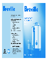 Breville Coffee Grinder BCG450 owners manual user guide