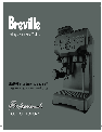 Breville Espresso Maker BES860 owners manual user guide