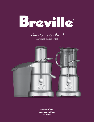 Breville Juicer BJB840 owners manual user guide