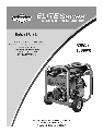 Briggs & Stratton Portable Generator 030207 owners manual user guide