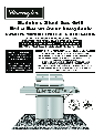 Brinkmann Gas Grill Gourmet Series owners manual user guide