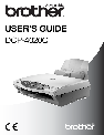 Brother Printer DCP-4020C owners manual user guide