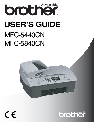 Brother Printer MFC-5440CN owners manual user guide