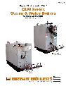 Bryan Boilers Boiler CLM-150-S150-GI owners manual user guide