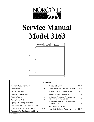 Bryant Refrigerator 3163 owners manual user guide