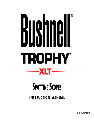 Bushnell Hunting Equipment 98-2307/10-10 owners manual user guide