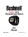 Bushnell Watch 368315 owners manual user guide