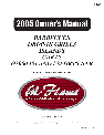 Cal Flame Charcoal Grill G3000 owners manual user guide
