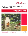 Cal Flame Outdoor Fireplace LTR20091006 owners manual user guide