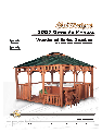 Cal Flame Patio Furniture Woodcrest Series owners manual user guide