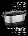 Calphalon Slow Cooker 1779208 owners manual user guide