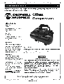 Campbell Hausfeld Air Compressor FP2601 owners manual user guide