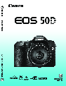 Canon Digital Camera 50D owners manual user guide