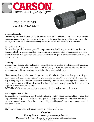 Carson Optical Camera Lens CF-718 owners manual user guide