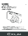 Casio Digital Camera EX-ZR20 owners manual user guide