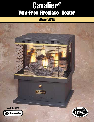 Cavalier Indoor Fireplace 9830 owners manual user guide