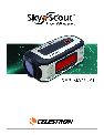 Celestron Binoculars SkyScout owners manual user guide